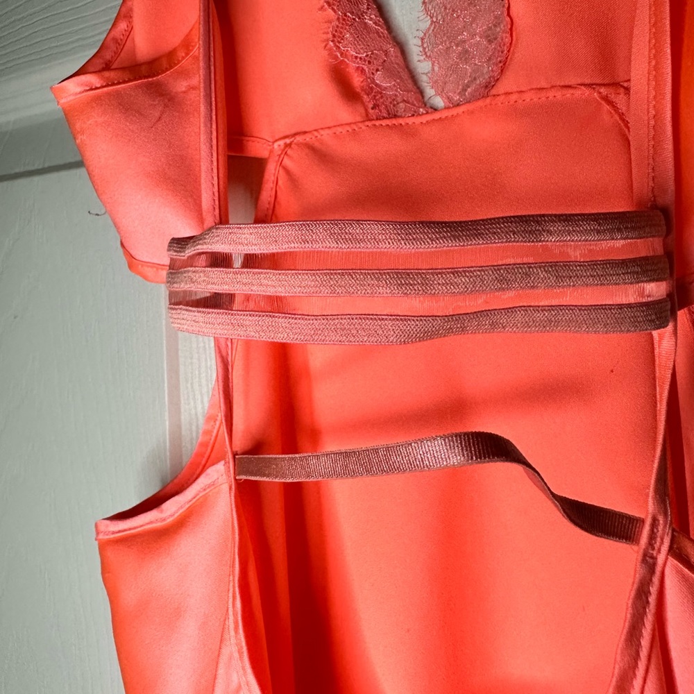 Victorias Secret Women’s Coral Slip Dress - Picture 6 of 9